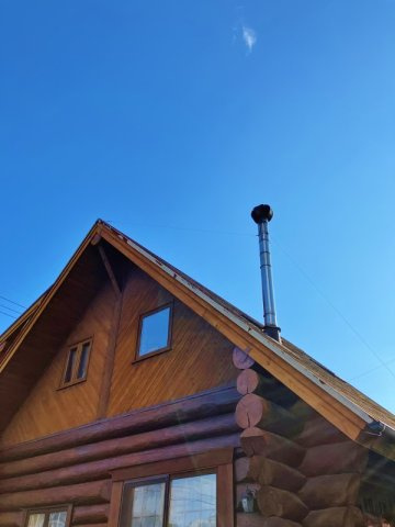 碧南市権現町　中古住宅（ログハウス）の外観