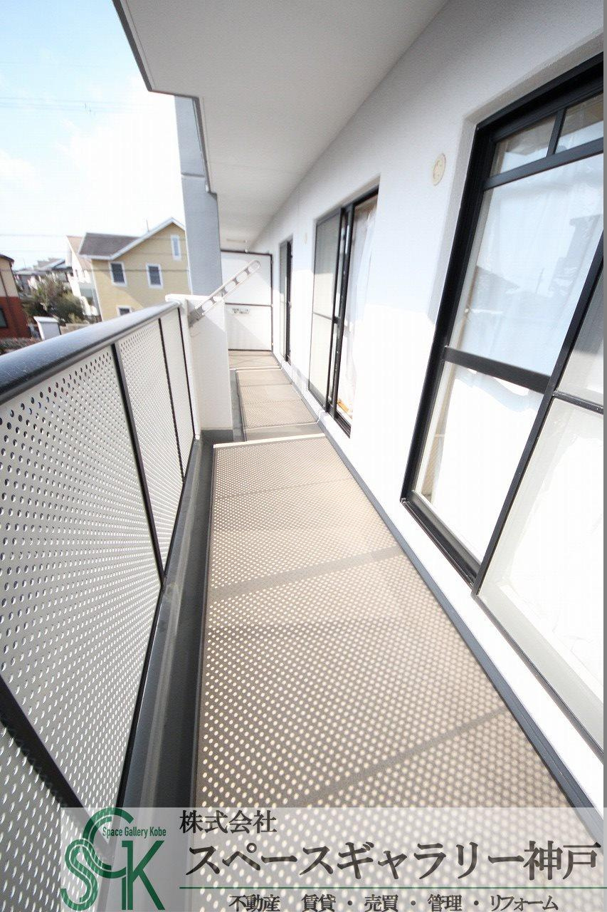 井吹東シティコートのバルコニー|※お部屋により仕様が異なる可能性があります。