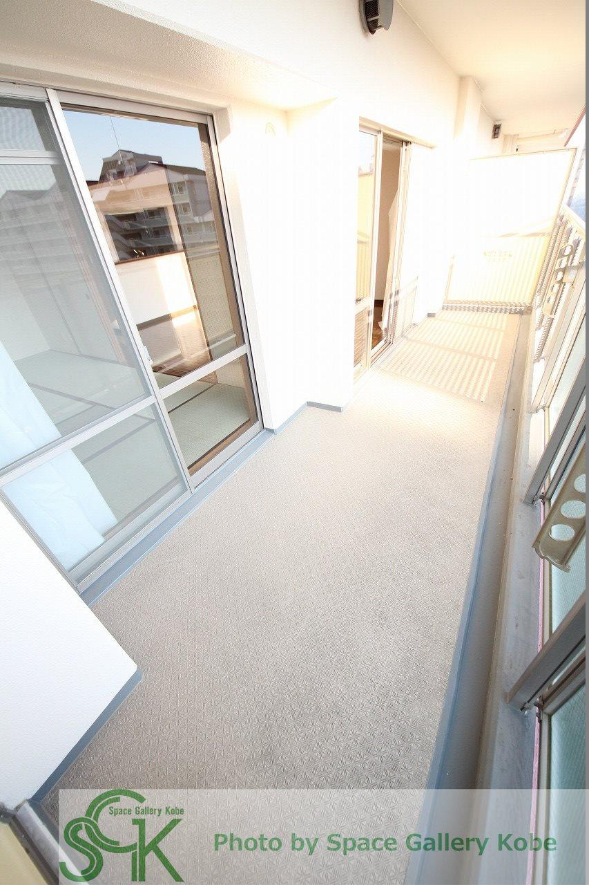 井吹西シティコートのバルコニー|※お部屋により仕様が異なる可能性があります。