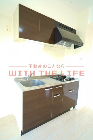 ソレイユ中央【キャッシュバック対象物件】のキッチン|お料理しやすいキッチンです