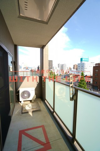 ソレイユ中央【キャッシュバック対象物件】のバルコニー|暖かな日差しのふりそそぐバルコニー