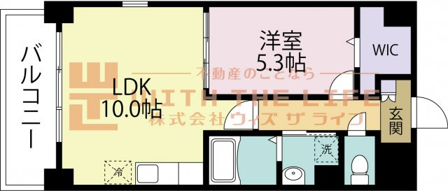 ソレイユ中央【キャッシュバック対象物件】の間取り