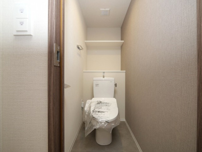 【トイレ】 | コンフォリア・リヴ新大阪西宮原ソルテラス | 落ち着いたトイレです