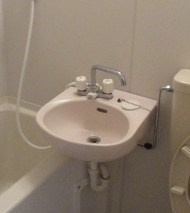 やまひろビルの洗面所