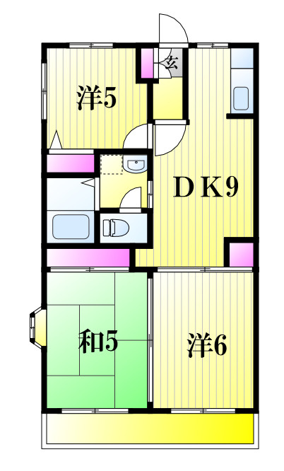 アルシュM の間取り
