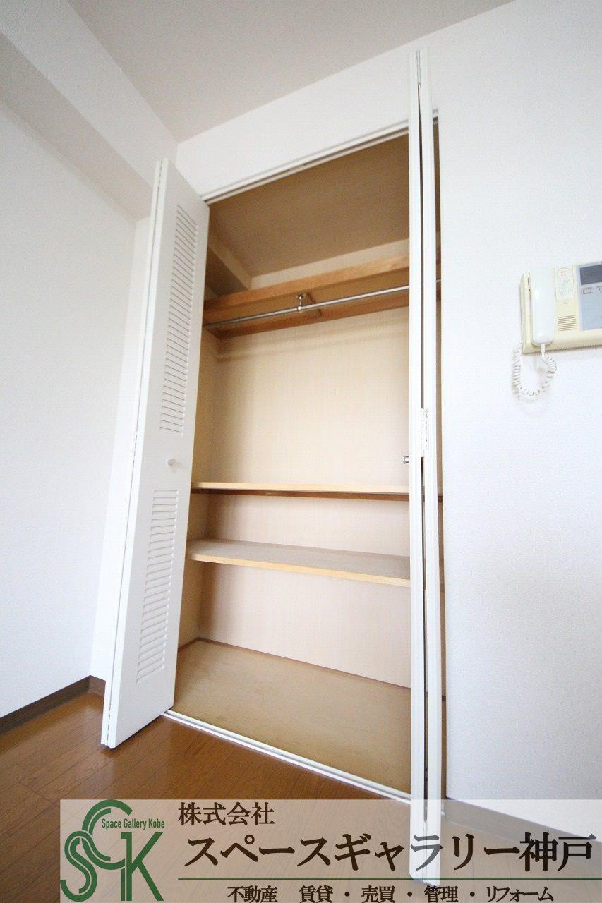 学園カレッジハイツの収納|※お部屋により仕様が異なる場合があります。