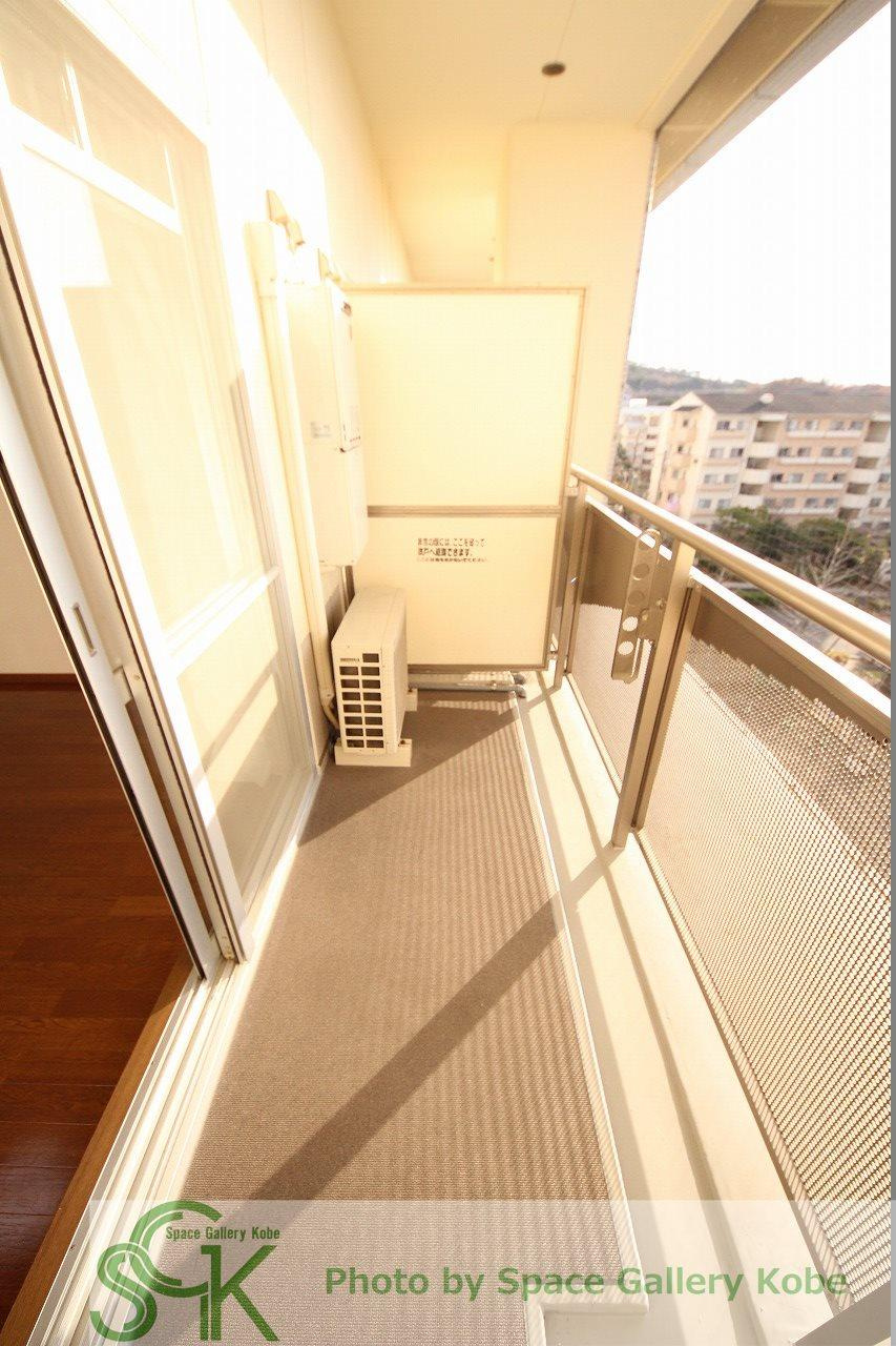 学園カレッジハイツのバルコニー|※お部屋により仕様が異なる可能性があります。