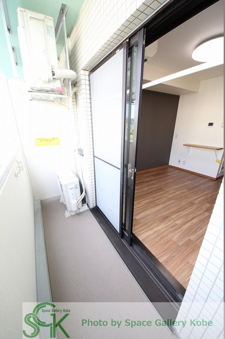 学園西カレッジハイツのバルコニー|※お部屋により仕様が異なる場合があります。
