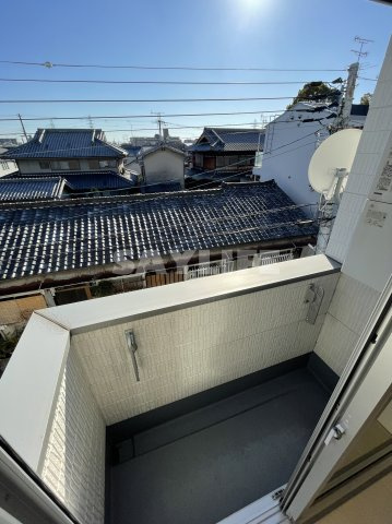 ハーモニーテラス長田Ⅱのバルコニー