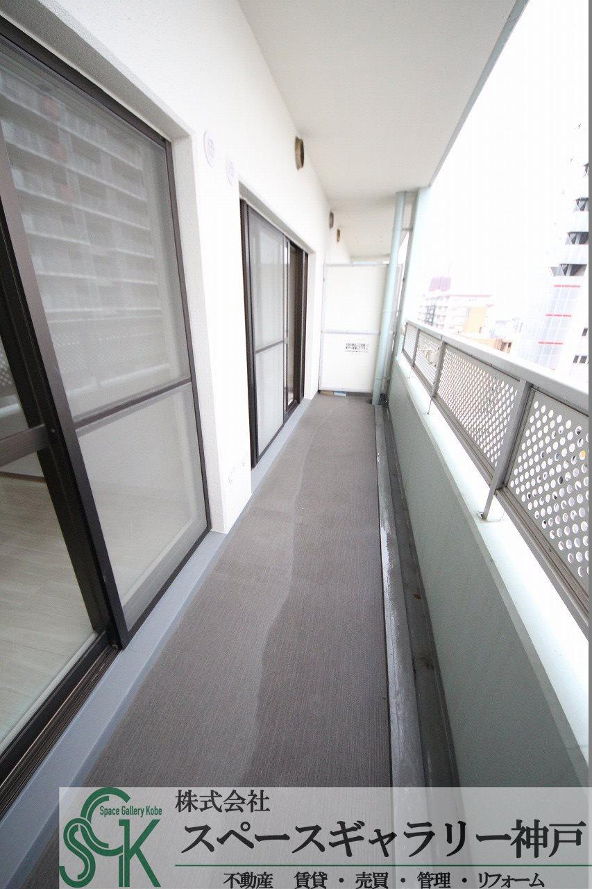 ルミエール神戸のバルコニー|※お部屋により仕様が異なる可能性があります。
