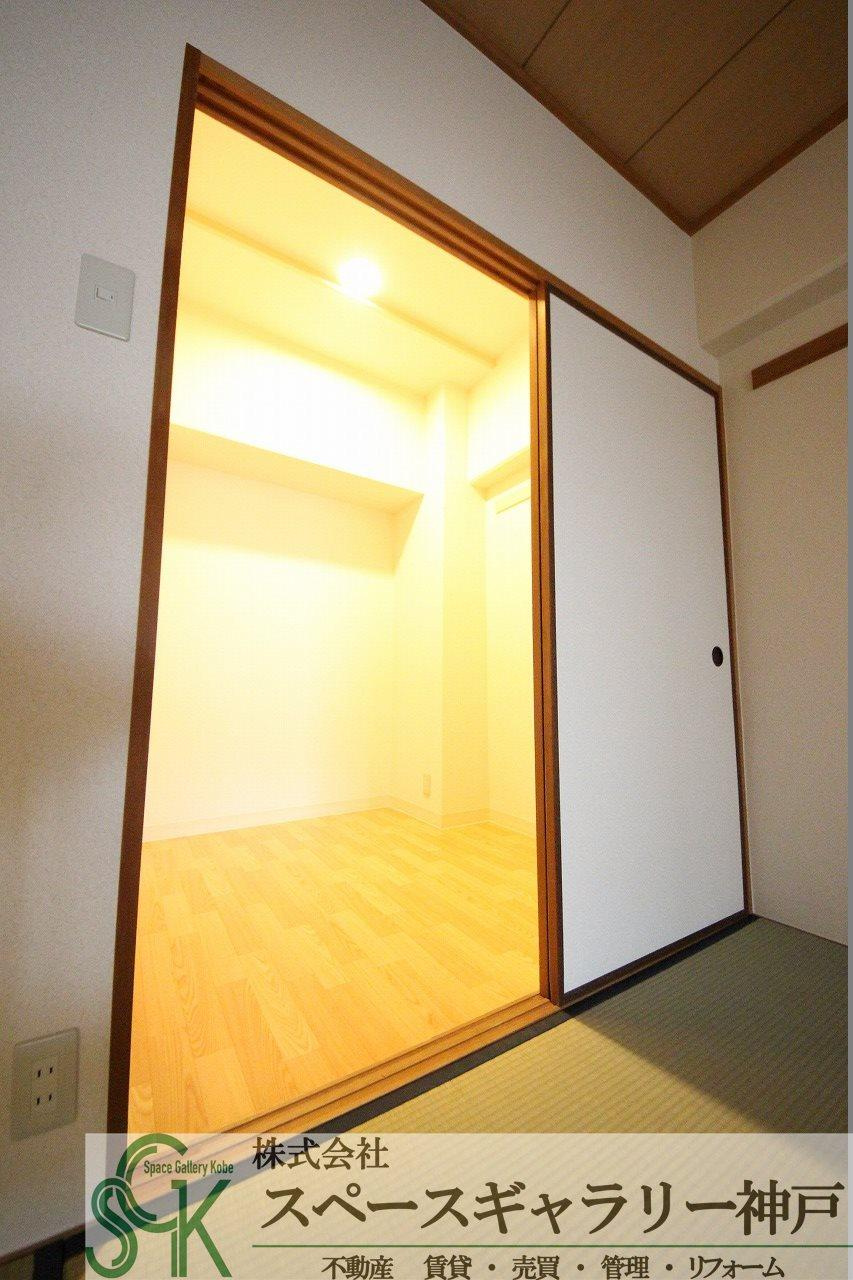 ルミエール神戸の収納|※お部屋により仕様が異なる場合があります。