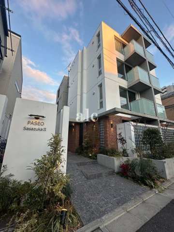 渋谷区笹塚２丁目の賃貸マンションの外観