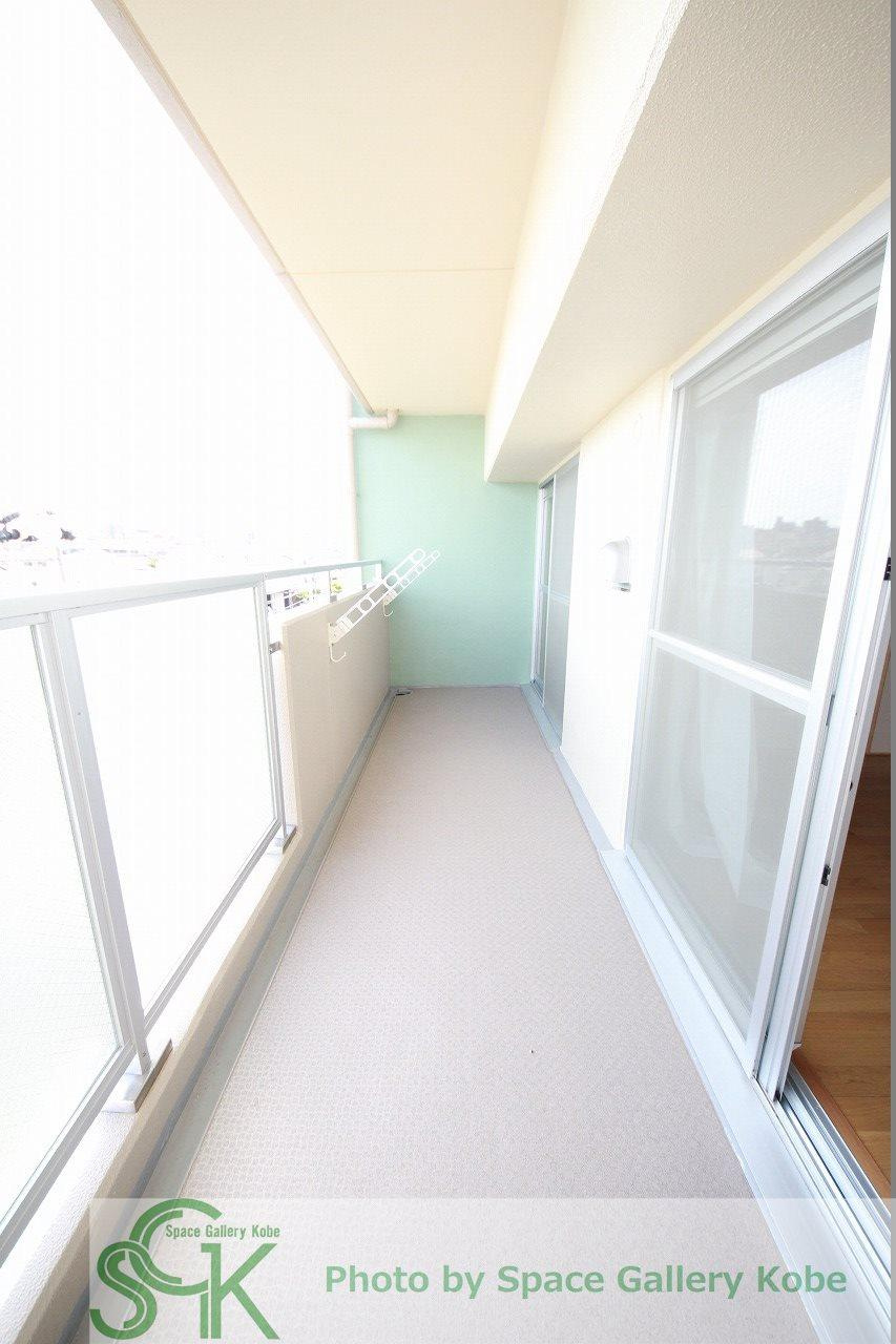 王塚西シティコートのバルコニー|※お部屋により仕様が異なる場合があります。