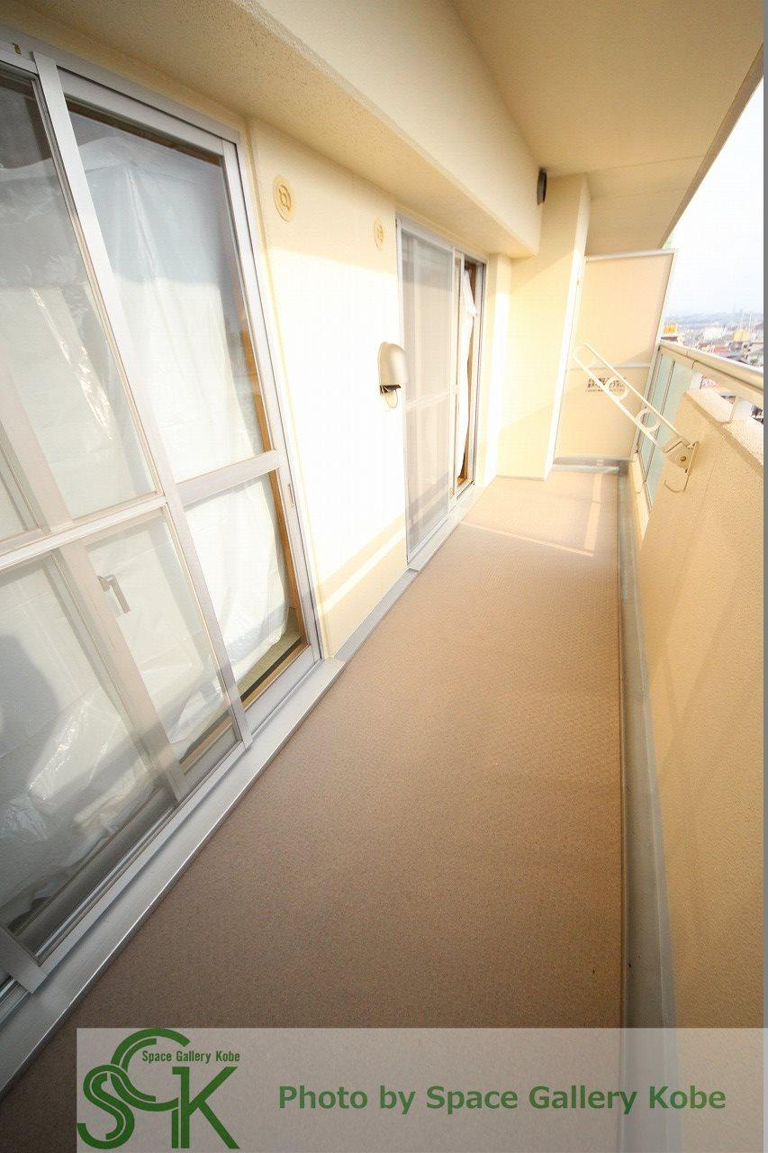 王塚東シティコートのバルコニー|※お部屋により仕様が異なる場合があります。