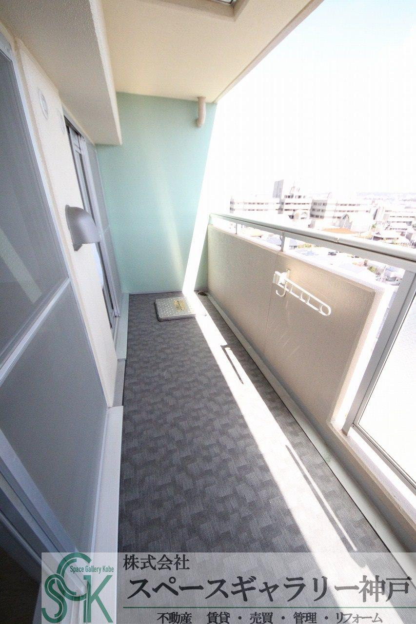 王塚東シティコートのバルコニー|※お部屋により仕様が異なる場合があります。