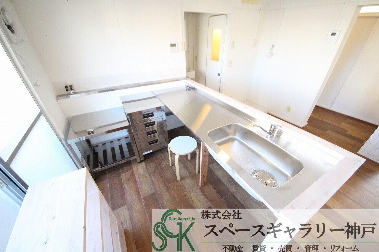 有野台のキッチン|※照明・家具類は含まれません※