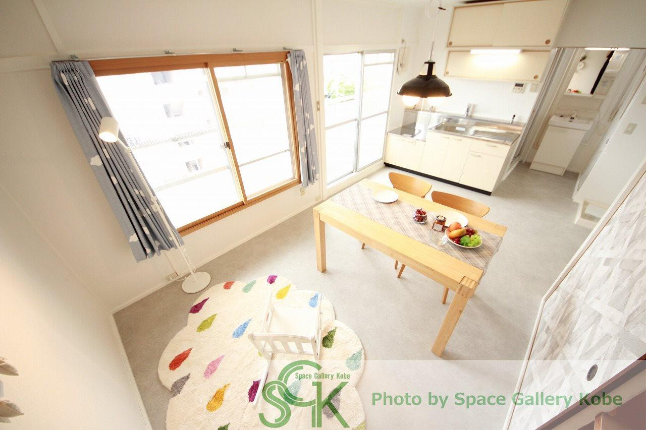 有野台の居間・リビング|※お部屋により仕様が異なる場合があります※家具は付きません※