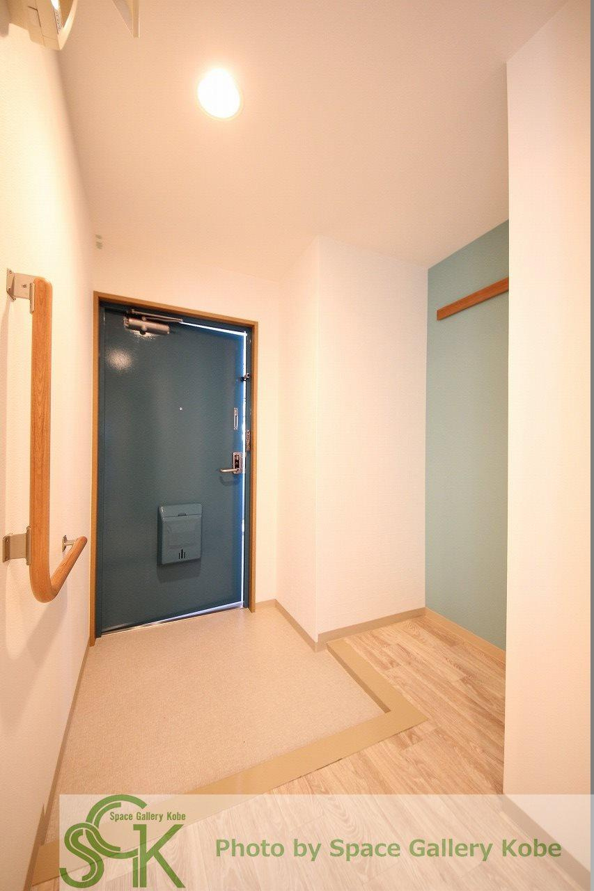 兵庫駅北シティコートの玄関|※お部屋により仕様が異なる場合があります。