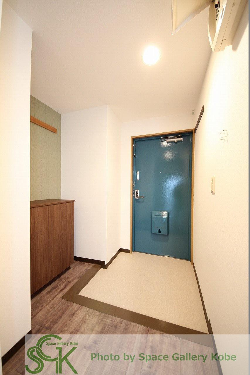 兵庫駅北シティコートの玄関|※お部屋により仕様が異なる場合があります。
