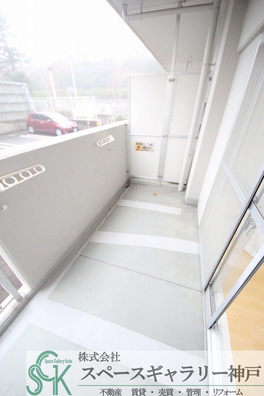 西鈴蘭台シティコートのバルコニー|※お部屋により仕様が異なる場合があります。