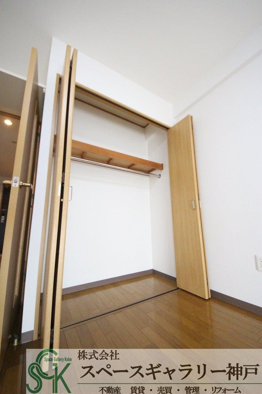 神戸アスタカレッジハイツの収納|※お部屋により仕様が異なる可能性があります。