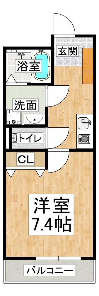 神戸アスタカレッジハイツの間取り