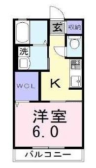 AdelheidⅡの間取り
