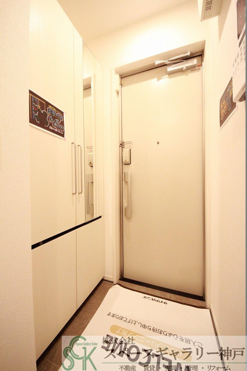 D-room 五反田の玄関