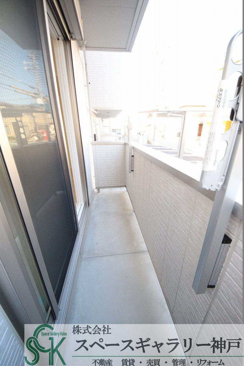 D-room　明石オーシャンビューハイツのバルコニー|※同物件の別のお部屋の写真です※