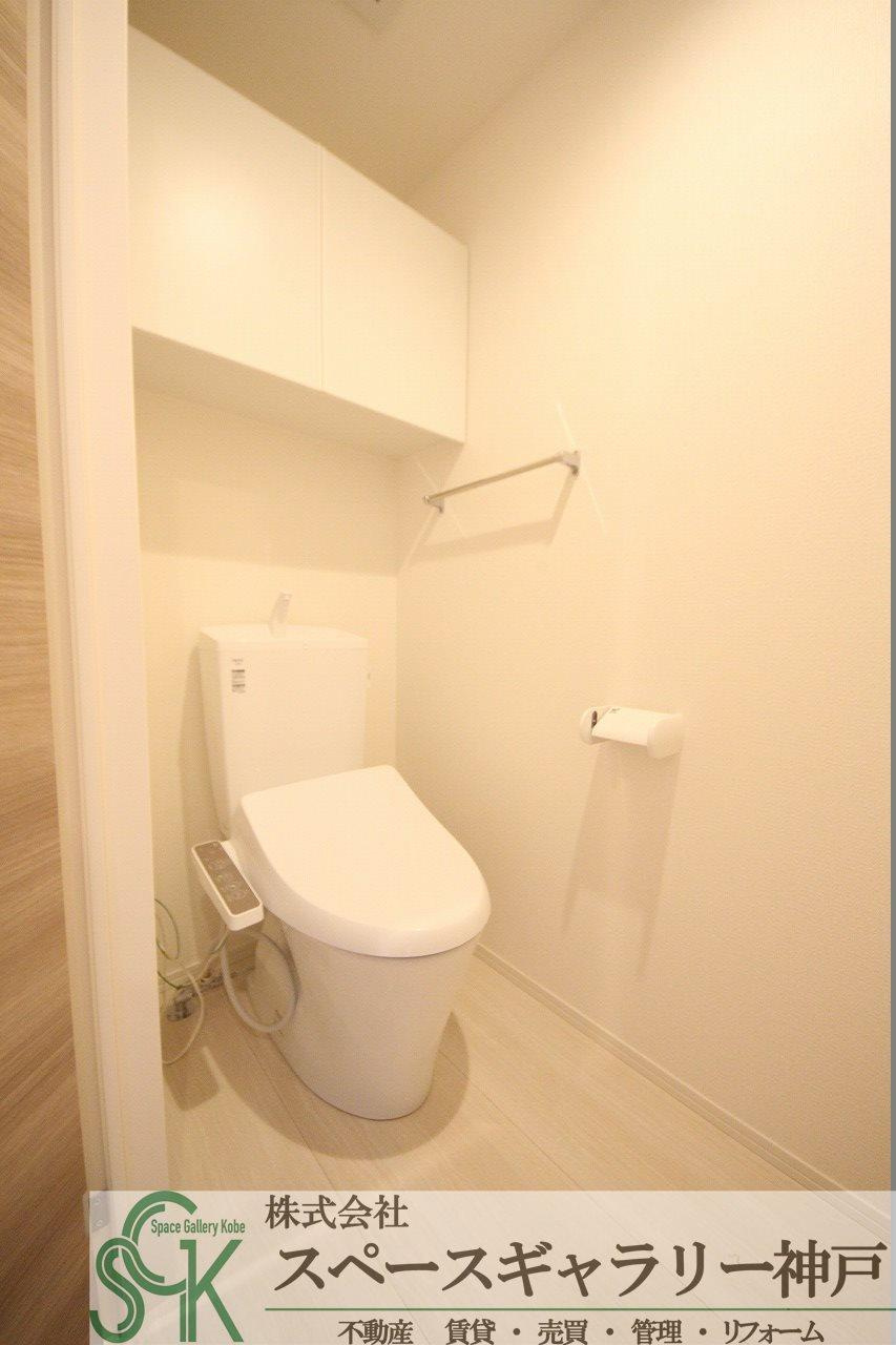 D-room　明石オーシャンビューハイツのトイレ