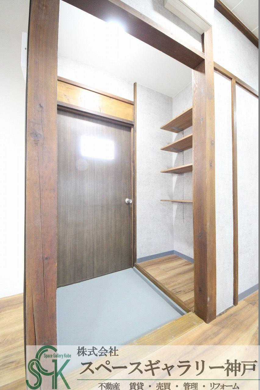 hattokuapartmentの玄関