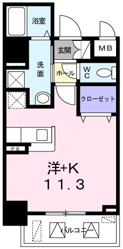 Jコート明石駅前の間取り