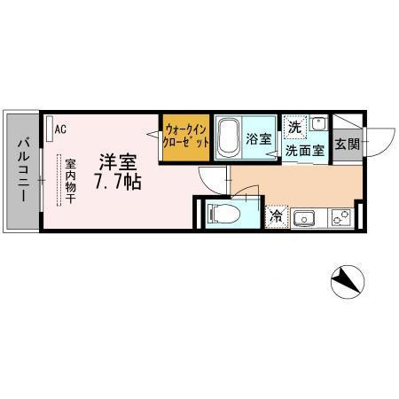 KUDOUマンションの間取り