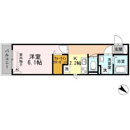 KUDOUマンションの間取り