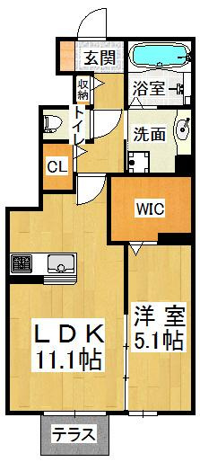 TSUMIKI(ツミキ)の間取り
