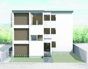 VILLA　HIRAISOの外観