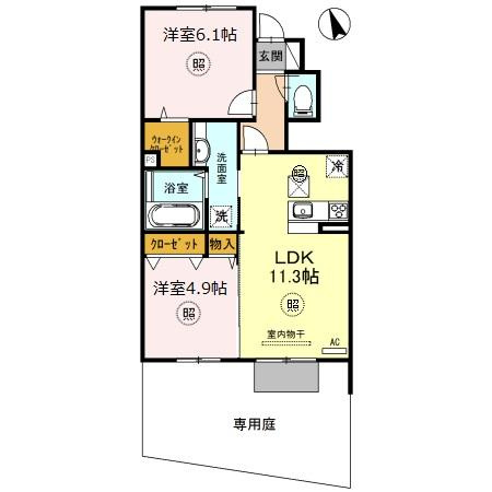 アイリープラザ潤和の間取り