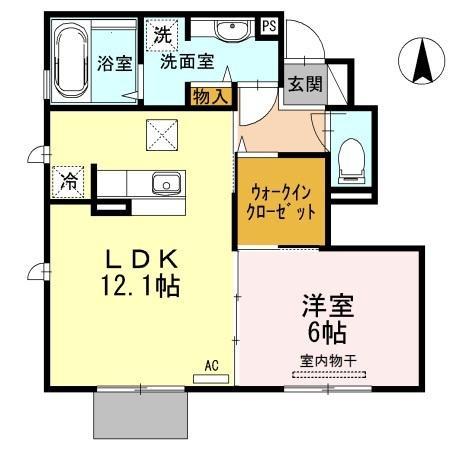 アウグーリオカーサの間取り