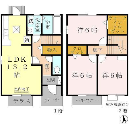 アサンテの間取り