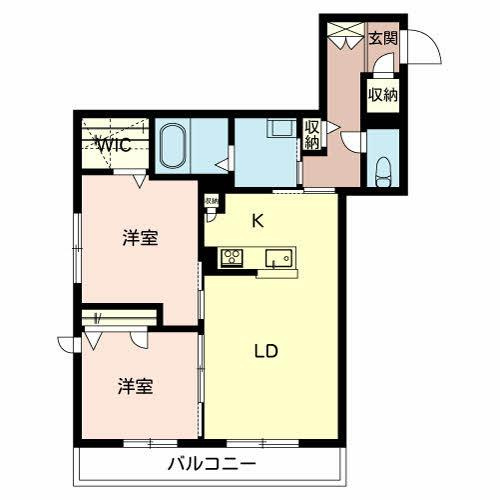 アトリオ朝霧の間取り