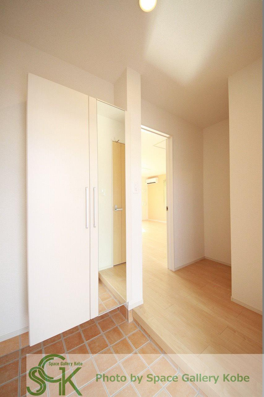 アリエッタⅡの玄関|※お部屋により仕様が異なる場合があります。