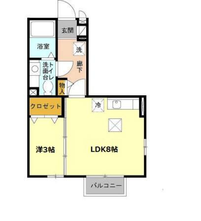 アルコバレーノⅢの間取り