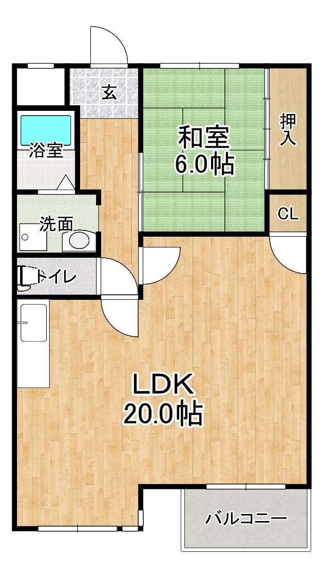 アルテメゾン弐番館の間取り