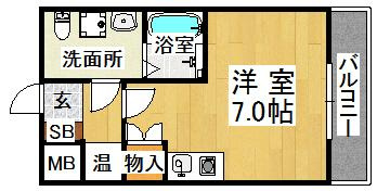 アロハマリーナの間取り