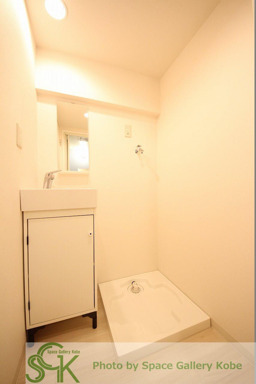 アロハ名谷の洗面所|※お部屋により仕様が異なる場合があります。