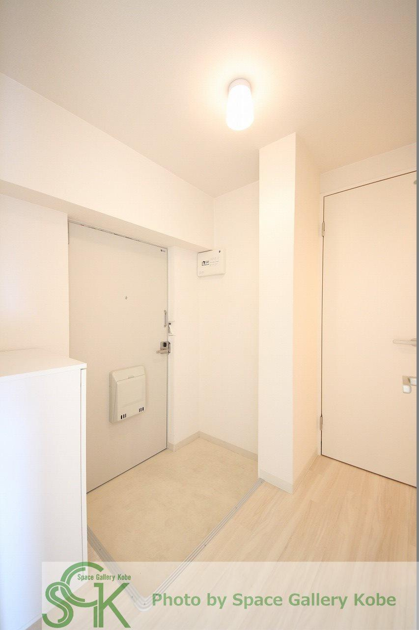 アロハ名谷の玄関|※お部屋により仕様が異なる場合があります。