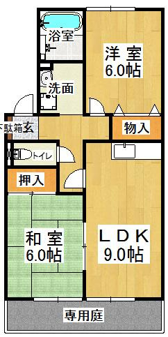 ヴィルヌーブの間取り