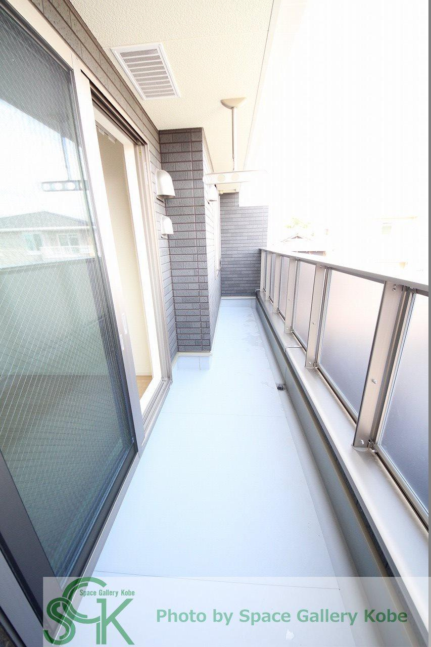 ウエストヴィラ神戸のバルコニー|※お部屋により仕様が異なる場合があります。