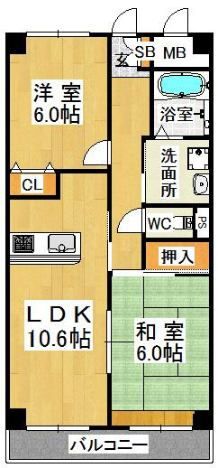 ヴェルジーネの間取り