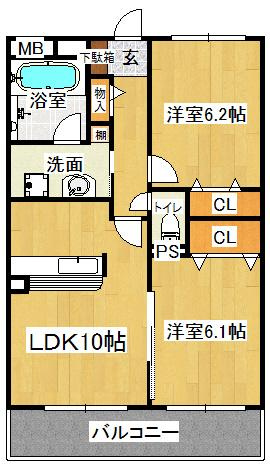 エートピアY.M.Aの間取り